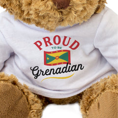 PROUD TO BE GRENADIAN - Teddy Bear - Cute Cuddly Soft - Grenada Gift Present