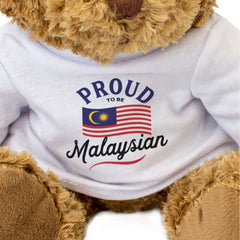 PROUD TO BE MALAYSIAN - Teddy Bear - Cute Cuddly Soft - Malaysia Gift Present