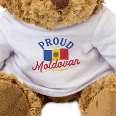 PROUD TO BE MOLDOVAN - Teddy Bear - Cute Cuddly Soft - Moldova Gift Present
