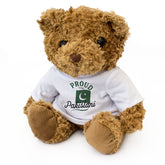 PROUD TO BE PAKISTANI - Teddy Bear - Cute Cuddly Soft - Pakistan Gift Present