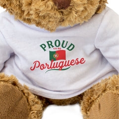 PROUD TO BE PORTUGUESE - Teddy Bear - Cute Cuddly Soft - Portugal Gift Present