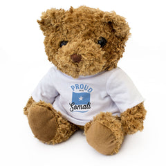 PROUD TO BE SOMALI - Teddy Bear - Cute Cuddly Soft - Somalia Gift Present