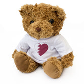 QATAR FLAG HEART - Teddy Bear - Cute Funny Soft - Qatari Souvenir Gift Present