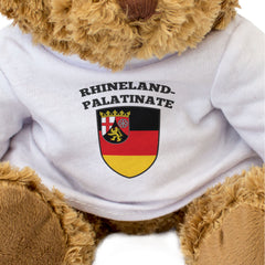 RHINELAND PALATINATE FLAG - Teddy Bear - Cute Cuddly - Germany Gift Present