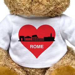 Rome Skyline - Teddy Bear - Gift Present