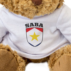 SABA FLAG - Teddy Bear - Cute Cuddly Soft Adorable - Gift Present