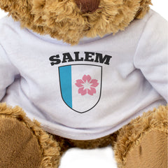 SALEM CITY FLAG - Teddy Bear - Cute Cuddly Soft - Oregon Gift Present