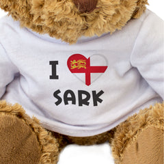 I LOVE SARK FLAG - Teddy Bear - Cute Cuddly Soft Adorable - Gift Present