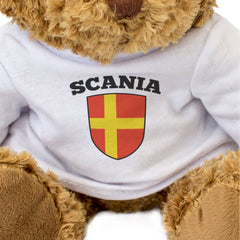 SCANIA FLAG - Teddy Bear - Cute Cuddly Soft Adorable - Sweden Gift Present