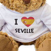 I Love Seville (Spain Flag) - Teddy Bear