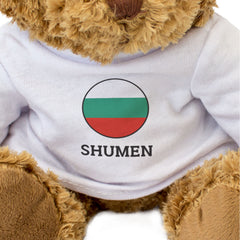 SHUMEN (BULGARIA FLAG ROUNDEL) - Teddy Bear - Funny Souvenir Gift Present