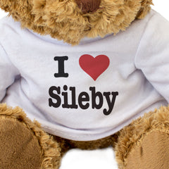 I LOVE SILEBY - Teddy Bear - Cute Cuddly - Funny Leicestershire Gift Present