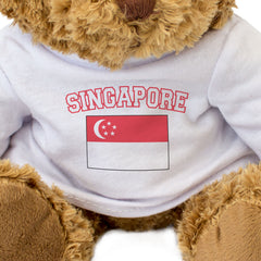 SINGAPORE + FLAG - Teddy Bear - Cute Funny Singaporean Souvenir Gift Present - Image 3