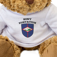 SINT EUSTATIUS FLAG - Teddy Bear - Cute Cuddly Soft Adorable - Gift Present