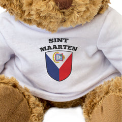 SINT MAARTEN FLAG - Teddy Bear - Cute Cuddly Soft Adorable - Gift Present
