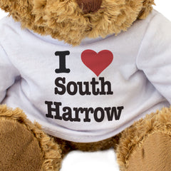 I LOVE SOUTH HARROW - Teddy Bear - Cute Cuddly Soft Adorable - Gift Present