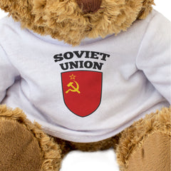 SOVIET UNION FLAG - Teddy Bear - Cute Cuddly Soft Adorable - USSR Gift Present