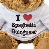 I Love Spaghetti Bolognese - Teddy Bear