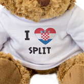 I Love Split (Croatia Flag) - Teddy Bear