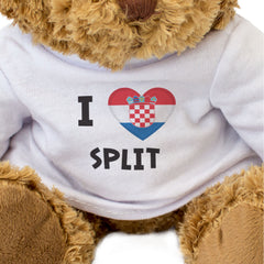I Love Split (Croatia Flag) - Teddy Bear
