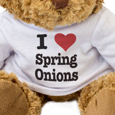 I Love Spring Onions - Teddy Bear