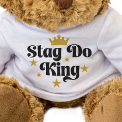 STAG DO KING - Teddy Bear - Cute Cuddly Soft Adorable - Funny Gift Present