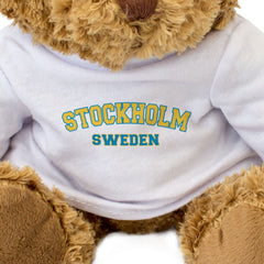 STOCKHOLM, SWEDEN - Teddy Bear - Cute Cuddly Soft - Swedish Gift Present