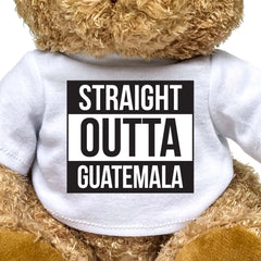 STRAIGHT OUTTA GUATEMALA - Teddy Bear - Cute Funny Souvenir Gift Present - Image 2