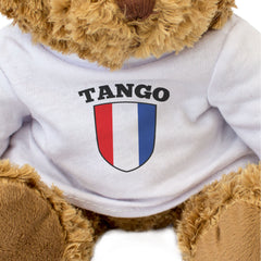 TANGO (ICS NAUTICAL SIGNAL) - Teddy Bear - Naval Maritime Flag Gift Present