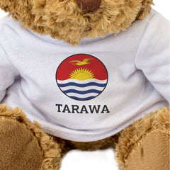 TARAWA (KIRIBATI FLAG ROUNDEL) - Teddy Bear - Cute Funny - Souvenir Gift Present