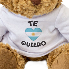 TE QUIERO (ARGENTINA FLAG) - Teddy Bear - I Love You - Romantic Gift Present