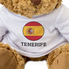 TENERIFE (SPAIN FLAG ROUNDEL) - Teddy Bear - Cute Spanish Souvenir Gift Present