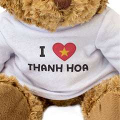 I Love Thanh Hoa (Vietnam Flag) - Teddy Bear