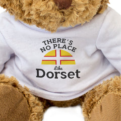 THERE'S NO PLACE LIKE DORSET - Teddy Bear - Cute Cuddly Soft - Gift Present
