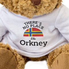 THERE'S NO PLACE LIKE ORKNEY - Teddy Bear - Cute Cuddly - Gift Present