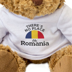 THERE'S NO PLACE LIKE ROMANIA - Teddy Bear - Cute - Romanian Gift Present