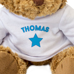 THOMAS - Teddy Bear - Cute Cuddly Soft Adorable - Gift Present