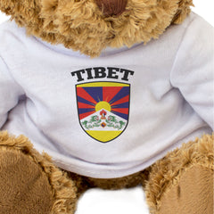 TIBET FLAG - Teddy Bear - Cute Cuddly Soft Adorable - Gift Present
