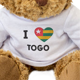 I Love Togo Flag - Teddy Bear