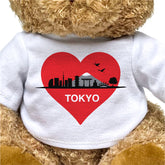 Tokyo Skyline - Teddy Bear - Gift Present