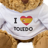 I Love Toledo (Spain Flag) - Teddy Bear