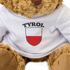 TYROL FLAG - Teddy Bear - Cute Cuddly Soft Adorable - Tirol Austria Gift Present