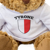 Tyrone County Colours - Teddy Bear - Ireland County Tyrone Gift Present