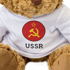 USSR FLAG ROUNDEL - Teddy Bear - Cute - Soviet Union Souvenir Gift Present