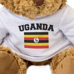 UGANDA + FLAG - Teddy Bear - Cute Funny Ugandan Souvenir Gift Present - Image 3