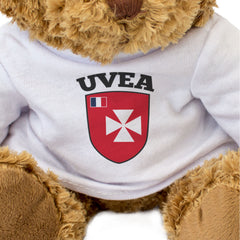 UVEA FLAG - Teddy Bear - Cute Cuddly Soft - Wallis & Futuna Gift Present