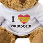 I Love Valladolid (Spain Flag) - Teddy Bear