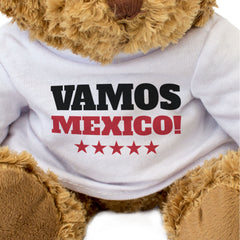 VAMOS MEXICO! - Teddy Bear - Cute - Mexican Sports Fan Souvenir Gift Present