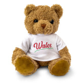 WALES (SCRIPT) - Teddy Bear - Cute Cuddly Soft Funny - Welsh Cymru Gift Present