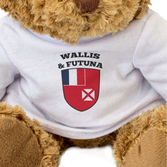 WALLIS & FUTUNA FLAG - Teddy Bear - Cute Cuddly Soft Adorable - Gift Present